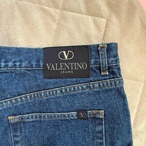 Valentino men’s classic straight jeans